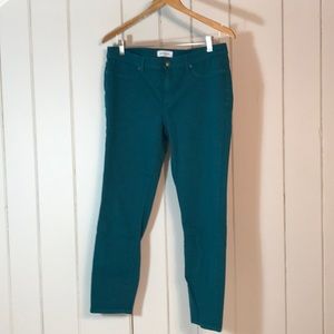 Stitch Fix teal legging skinnies size 32